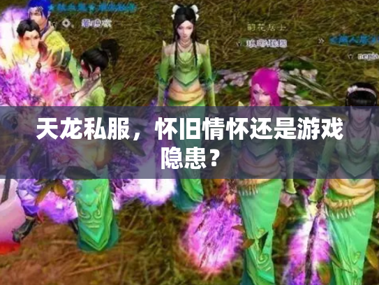 天龙私服，怀旧情怀还是游戏隐患？