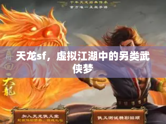 天龙sf，虚拟江湖中的另类武侠梦