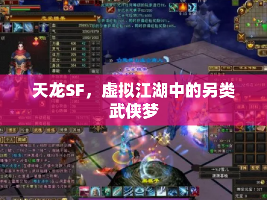 天龙SF，虚拟江湖中的另类武侠梦
