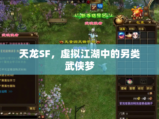 天龙SF，虚拟江湖中的另类武侠梦