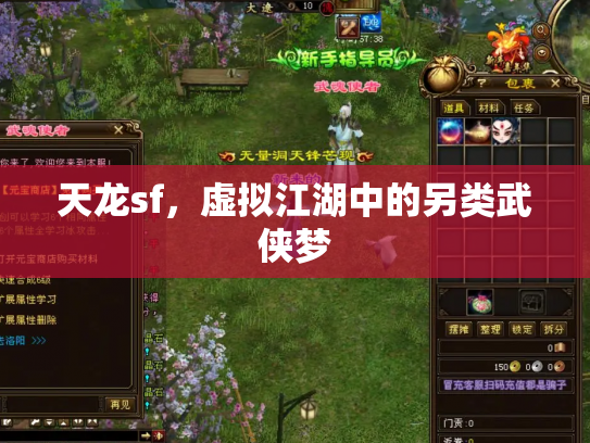 天龙sf，虚拟江湖中的另类武侠梦