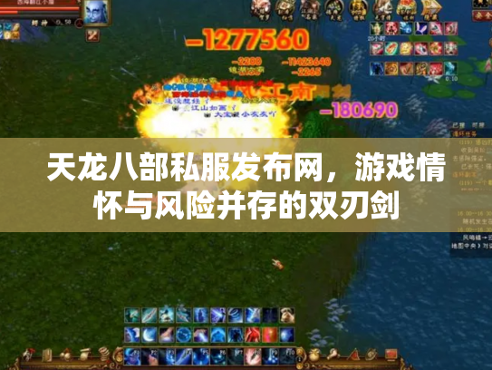 天龙八部私服发布网，游戏情怀与风险并存的双刃剑