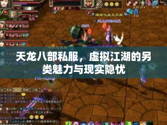 天龙八部私服，虚拟江湖的另类魅力与现实隐忧