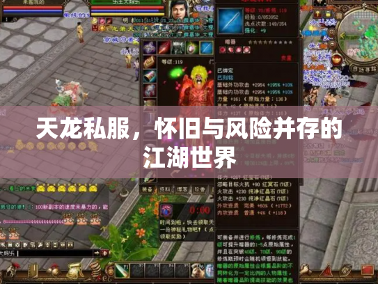 天龙私服，怀旧与风险并存的江湖世界