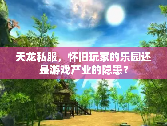 天龙私服，怀旧玩家的乐园还是游戏产业的隐患？