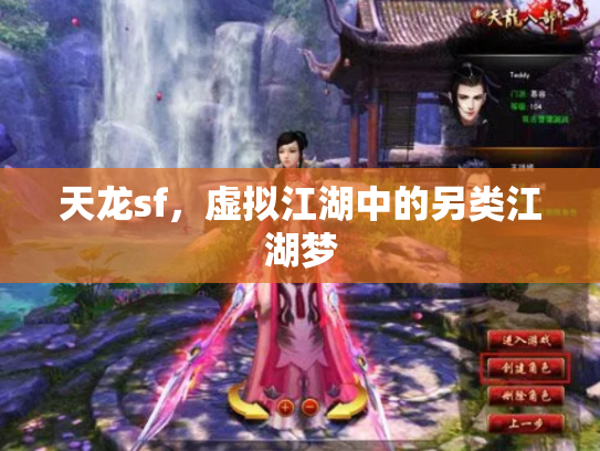 天龙sf，虚拟江湖中的另类江湖梦