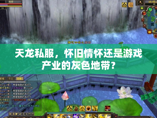 天龙私服，怀旧情怀还是游戏产业的灰色地带？