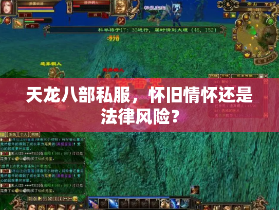 天龙八部私服，怀旧情怀还是法律风险？